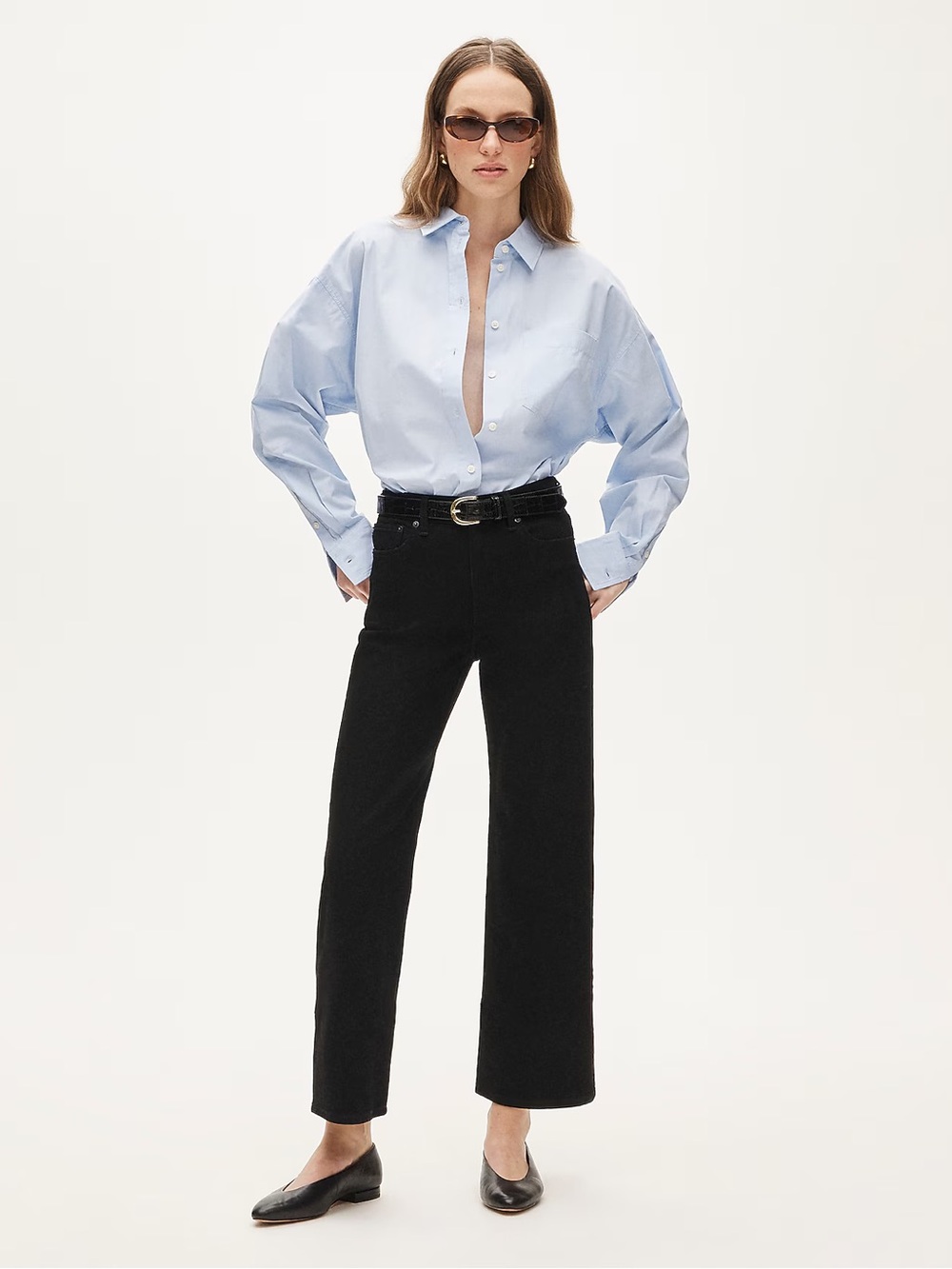 J.Crew Tall Slim-Wide Jean in Black Rinse Size 25T